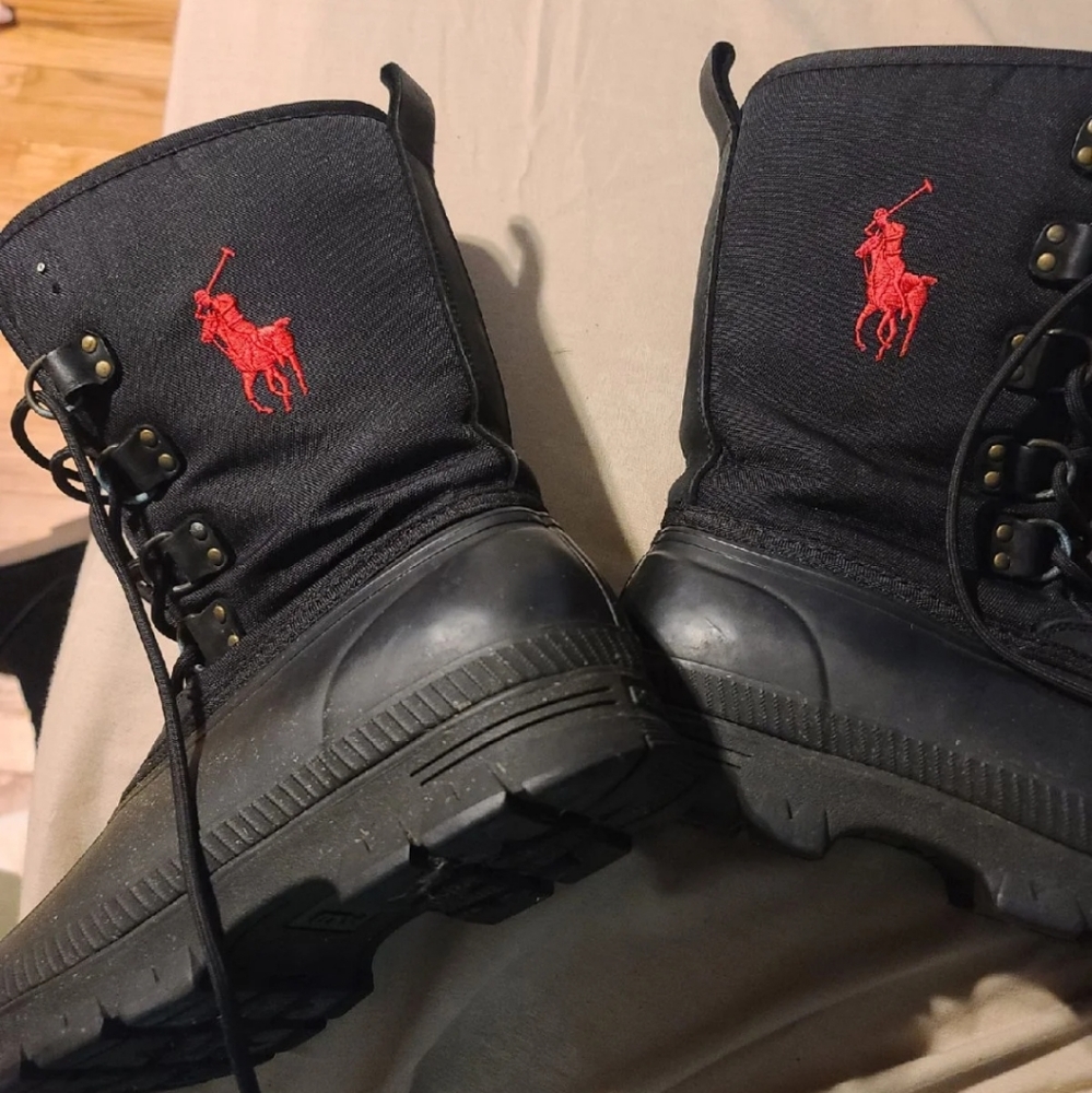 Men polo Ralph lauren boots